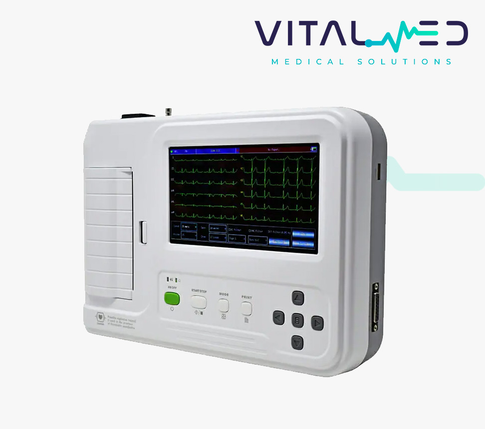 Electrocardiógrafo Digital 9600 | 6 Canales